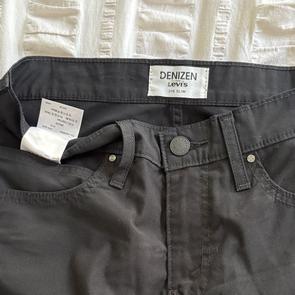 Levi's Denizen Black Slim dress pants - Picture 2 of 5